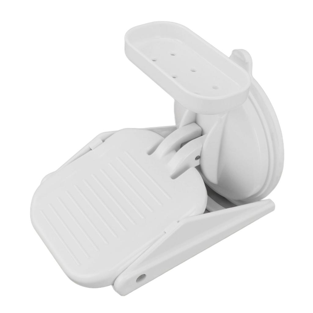 Sprchová opěrka nohou s přísavkou Pomůcka pro nohy Bez vrtání Protiskluzová Nástěnná Plastová Koupelna