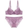 European & American Women's Push-Up Lingerie Set: Enhances Small Chests, Anti-Sagging, Side Support Bra.