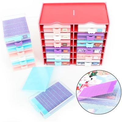 Embroidery Diamond Painting Tray Large Capacity Drill Tray Storage Box  for 5D Diamond Painting