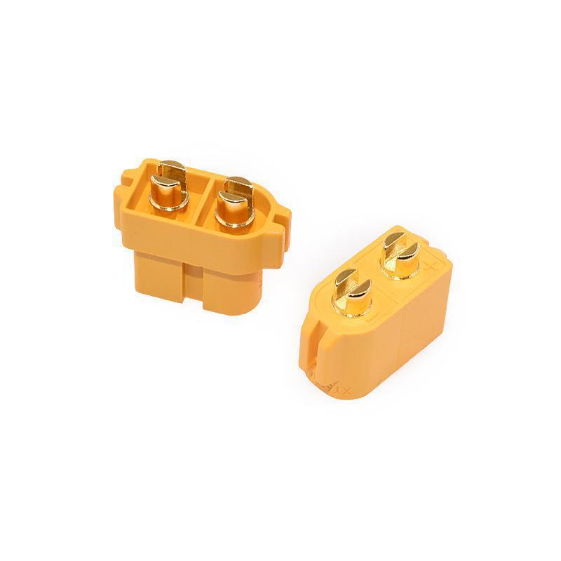XT60PM Model Aircraft Power Connector: Lithium Battery to ESC/Motor Saddle Mount