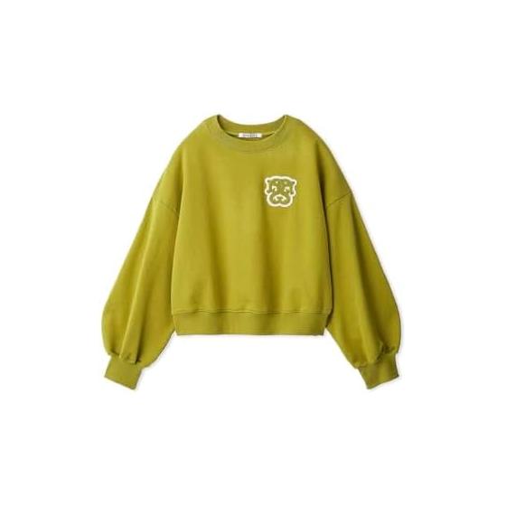 SNIDEL Sustaina Patch Logo Sweatshirt SWCT245035 Women s