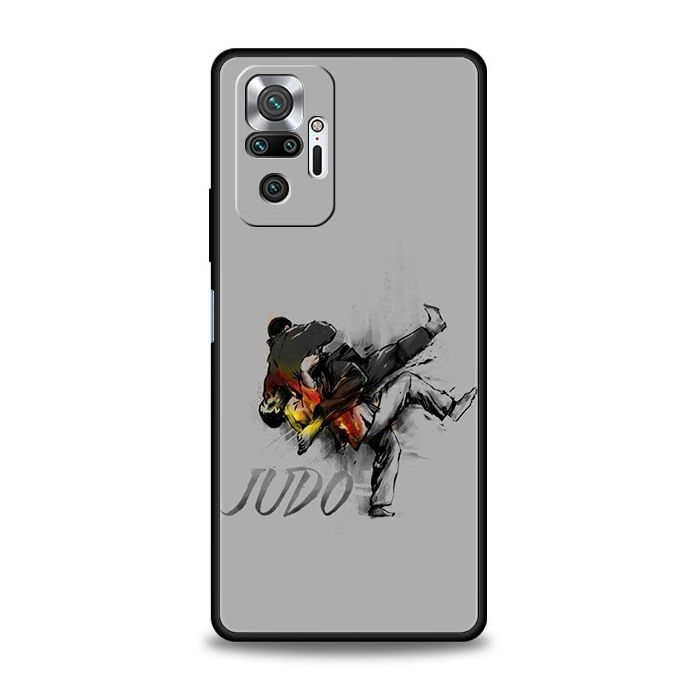 

Japanese Martial Judo Phone Case For Xiaomi Redmi Note 15 14 13 12 4G 9 10 11 Pro Plus 5G 14C 13C 12C 10C Soft TPU Cover Redmi Note 13 5G