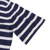 JOHN SMEDLEY Excellent condition Sea Island cotton stripe knit top, men's, navy and white, size M tops M Navy / WhiteUsed