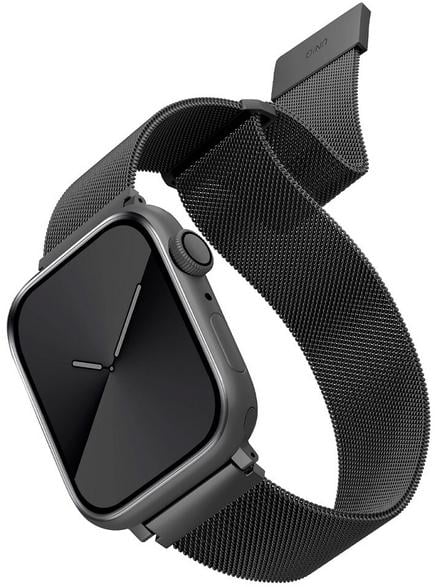 Uniq apple watch 44/45/46mm smartwatch strap graphite uniq-44mm-dangrp