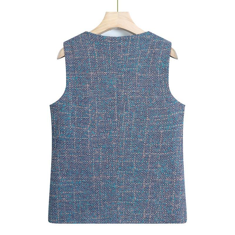 Weste Jacke Damen Herbstweste Weste Weste dünne alte Dame Weste