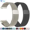 20/22mm Magnetic Milanese Strap for Samsung Galaxy Watch 7 6 5 4 40 44mm Gear S3 Stainless Steel Band for Huawei 4 GT3 Bracelet