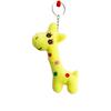 Plush Deer Keychain With Soft Polyester Fur For Gift And Decor