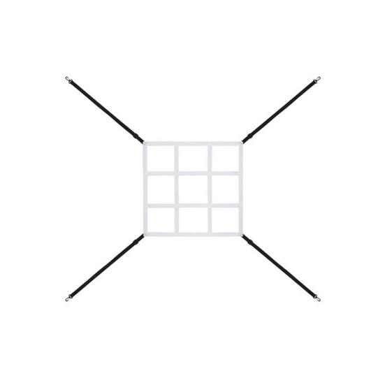 Baseball Strike Zone Target Net with Hooks Portable Softball Baseball Pitching Accuracy Training