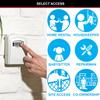Master Lock Key Safe Wall Mounted, Medium, Outdoor, Cream