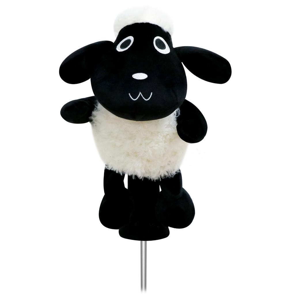LeFeng Animal Golf Headcover, Funny Golf Headcover Collection for Driver Wood, Cute and Soft Golf Club Protector (Sheep Driver)