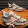Mode Herren Cricket Schuhe Herbst/Winter Neu Echtleder Mattiert Low Top Lässig Nischendesign Retro Vielseitig Modeschuhe