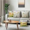 Spring Daisy Cushions Pillowcase Polyester Cushion Cover Throw Pillow Pillowcover Home Car Sofa Decor