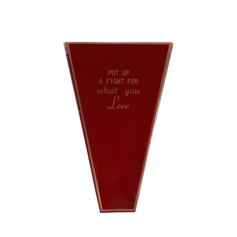 Valentine's Day Flower Packaging Valentine's Day-themed Shopping Malls Transparent Flower Packaging Transparent For Flower Event
