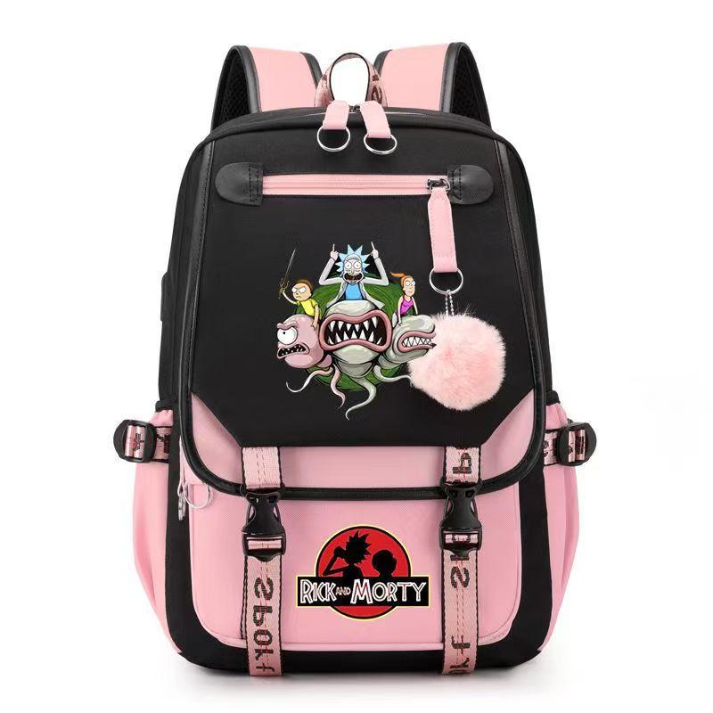 Backpack School Bag Primary School Students Junior High School Students College Students Campus Backpack