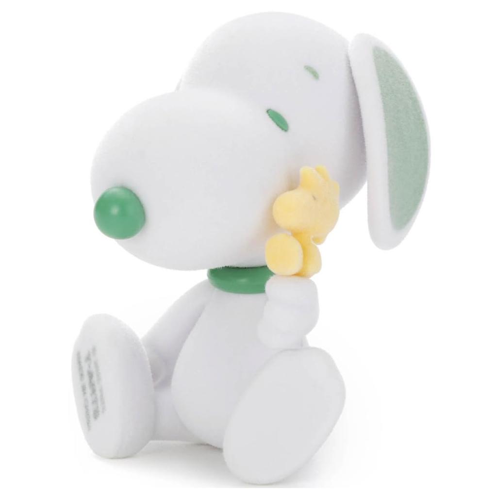 Takara Tomy Arts Peanuts Action Flocked Random Assortment Box of Plush Toys Approximately 8cm Tall Mascot, 6,