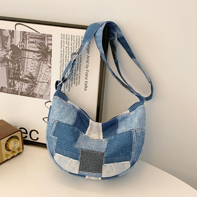 Shoulder Bag Women's Bag Trend Simple Fashion Large Capacity Handheld Canvas Bag