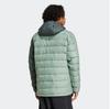 Jacket Adidas Terrex Multi Light Hooded Down Jacket Silver-green Khaki Green