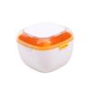 Lock Case Portable Mouth Protection Box Oral Cleaning Fake Dental Prosthetics Storage Box Dental Appliance Orthodontic Box