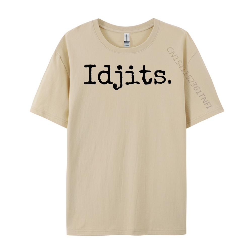 Idjits Southern Slang Redneck Idiot Slang Idjits Vintage T Shirt Unisex Short Sleeve Tee Vegan Brand Clothing