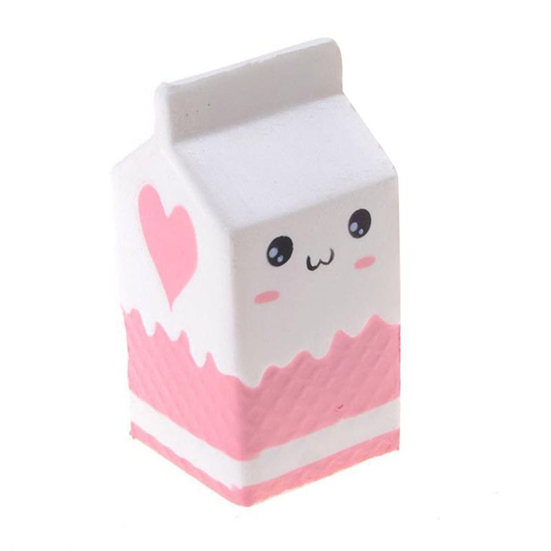 Jumbo Milk Carton Squishy PU Simulation Series Toys Slow Boost Cream Scented Soft Squeeze Toy Anti Stress for Kid Gift