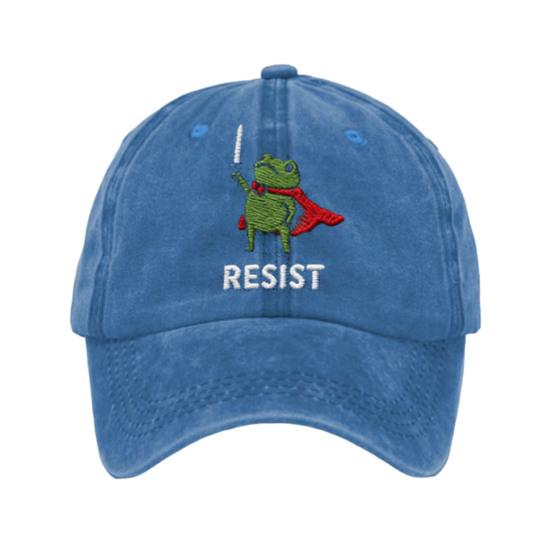 Men Baseball Hat Embroidered Pattern Adjustable Camping Cap Compact Wide Design Hat Outdoor Activity Golf Hat