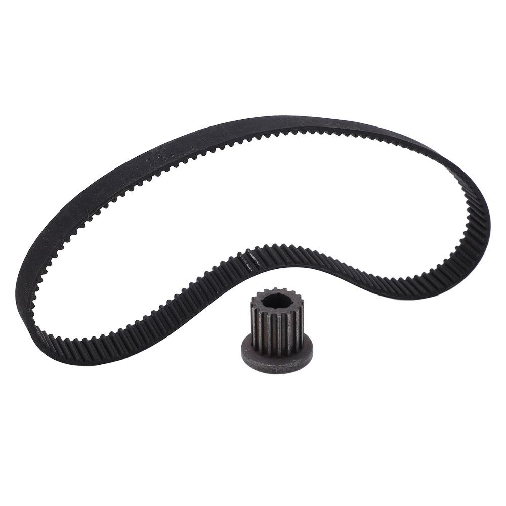 Rubber Timing Belt 16T 8mm Transfer Drive Belt Durable Drive Belt Electric Scooter