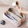 Large Capacity Hair Dryer Storage Bag PU Leather Carrying Case New Curler Storage Bag  Travel Use