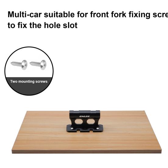 Držák přední vidlice Heavy Duty z hliníkové slitiny Rychloupínací držák vidlice přes osu Střecha auta Silnice Nosič horských kol Držák nosiče