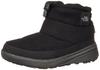 Nuptse Bootie WP Logo Logo TNF Size Cm Women's Short, Waterproof, Short, NFW52280, Black/TNF Black, 23.0