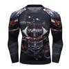 Maglietta a Maniche Lunghe MMA Compression Boxing No Gi Bjj Mma Surf Jiu Jitsu Rash Guard Rashguard T-shirt da Uomo Palestra Abbigliamento da Boxe