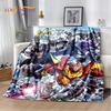 Cartoon T-Transformers Autobots Soft Flannel Blanket for Beds Bedroom Sofa Picnic,Throw Blanket for Cover Outdoor Leisure Gift