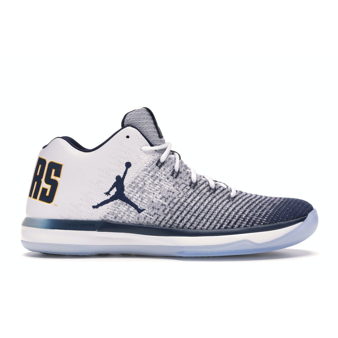 

Мужские кроссовки Air Jordan 31 Low Cal White Amarillo-College-Navy 897564-118