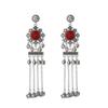 Elegant Retro Tassel Dangle Earrings: Exotic, Artistic, Classic, and Exquisitely Hollowed for a Dignified Look.
