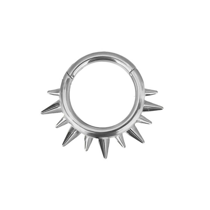 

Стильный пирсинг в нос со вставкой из бриллиантов. Удобный. Из нержавеющей стали. Идеально для модных женщин и энтузиастов моды.