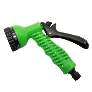 

7 Function Water Gun High Pressure Spray Gun Garden Plant Flower Lawn Vegetable Irrigation Watering Car Washing Home Clean Tool зелёный