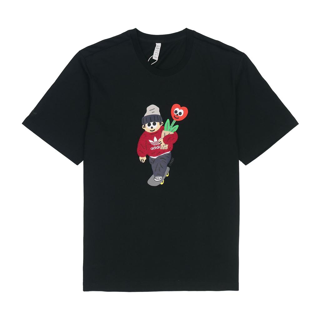 Kaufe Adidas Originals x Charr Morita Cartoon-Kaktus-Aufdruck, lssiges  Sport-T-Shirt, Unisex-Oberteile, Schwarz, HR3476 zum Preis ab 244 | Joom