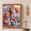 Diamond Painting Full Drill 5D Mickey Mouse Characters Diamond Art Home Decoration Creative Handicrafts