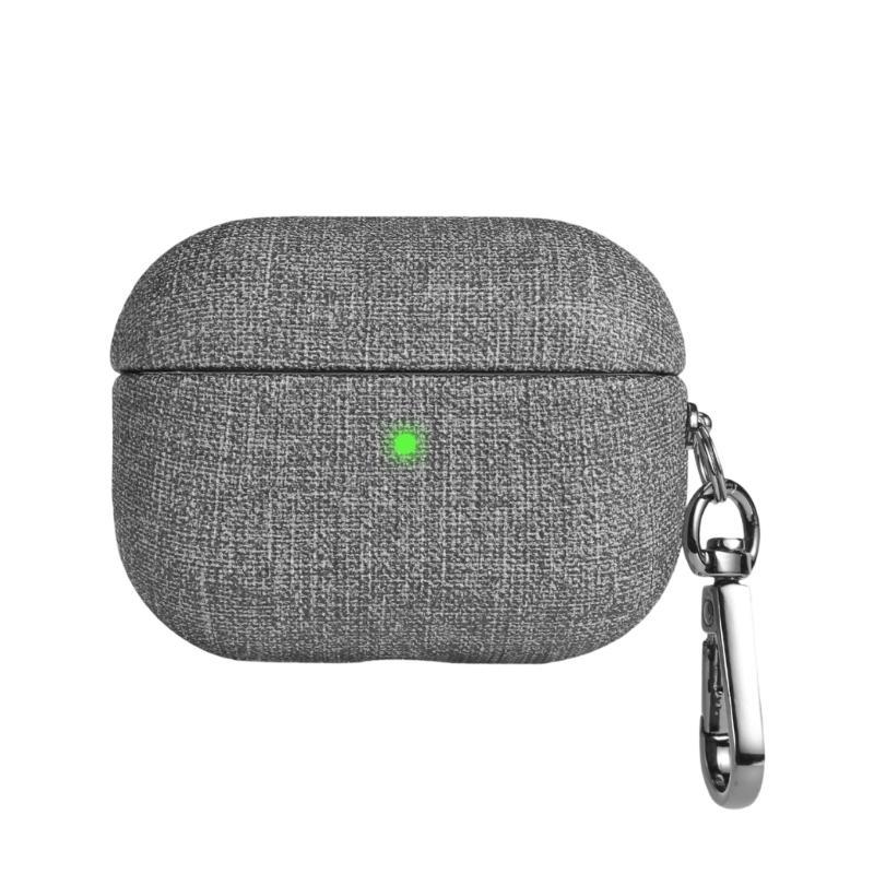 Soft Fabric Earphone Cover For Pro3 With AntiScratch Protections Carrying Case Button Cutout Velvet Construction