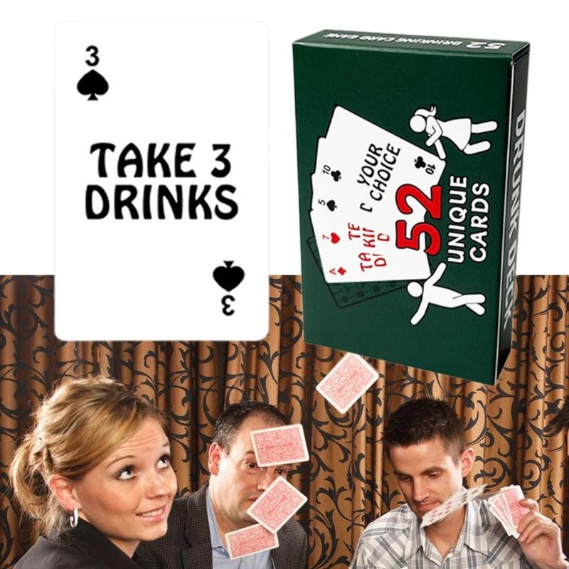 Adult Date Night Interactive Game Card Party Entertainment Playing Cards Creative Drinking Challenges Accessories