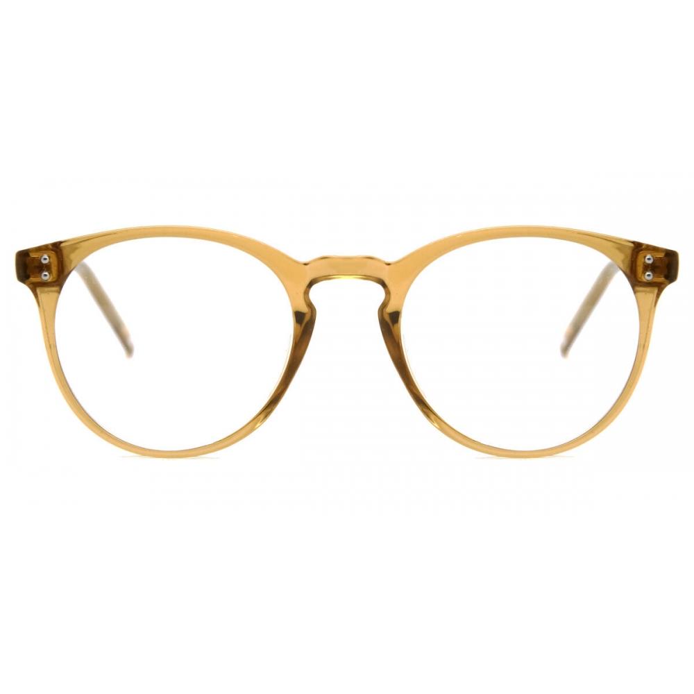 

Full Rim Oval Transparent Brown Smartbuy Collection Chade Cp123e Fashion Unisex Eyeglasses Transparent Brown/48