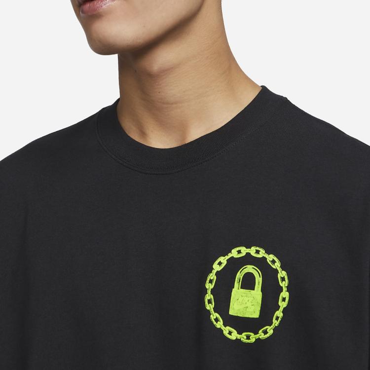 New Nike T Shirts Men's Black FJ1140-010