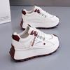 New Spring Autumn Women's Breathable Sneakers Thick Bottom Increased Casual Shoes
