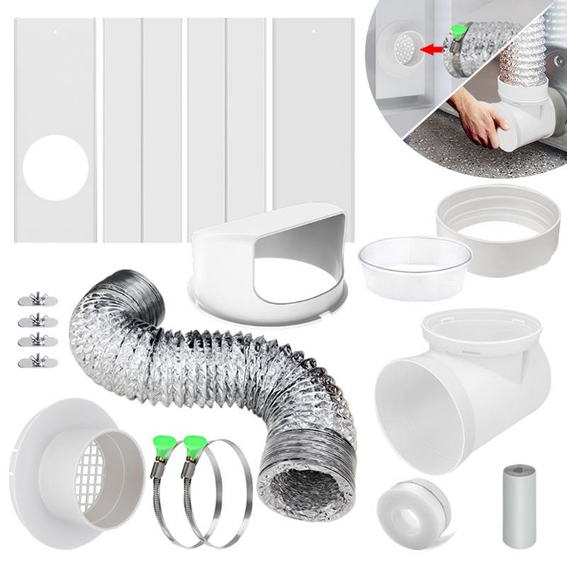 Dryer Vent Kit For Electric Dryer Exhaust Pipes Hose Dryer Vent Parts Clothes Dryer Connector For Sliding Window Dryer