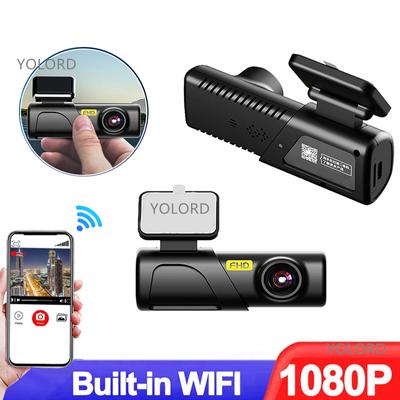 WiFi Car Dash Cam 1080P FHD Driving Video Recorder USB Car DVR Camera Loop Recording ACC 24Hour Parking Monitoring