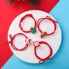 Girls' Christmas Santa Claus Hair Ties - Festive Headwear & Small Gifts