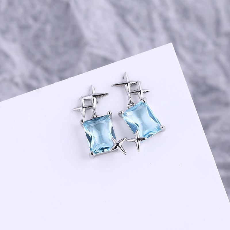 Lindon Women Copper Alloy Zircon Earrings Drop Earrings For Women Wedding Party Gifts