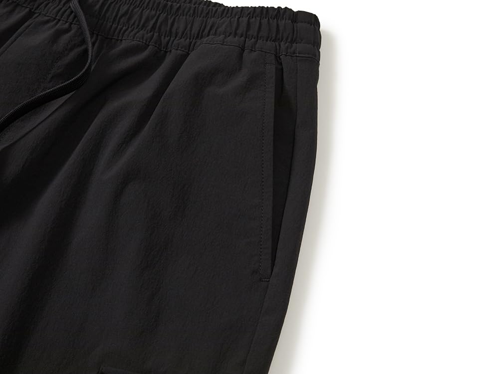 Snow Peak Root Cargo String Pants and Size L GS-S25FURPT66, Men's Women's, Black,
