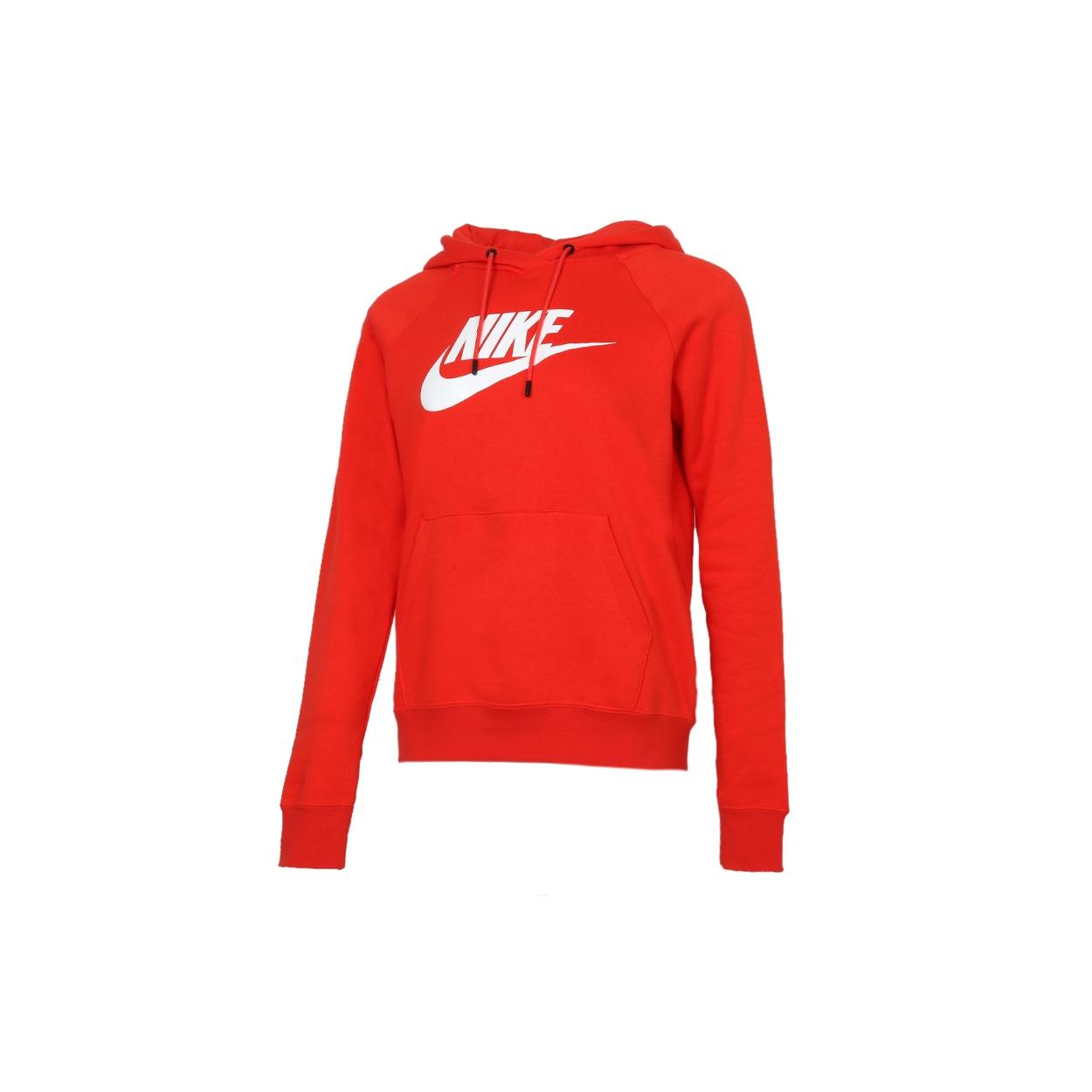 (WMNS) Nike Sportswear Logo Hoodie Red Women s BV4127-675 XS