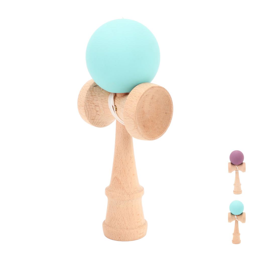 thumbnail interactive-video image 1 of Wooden Kendama Toy - Traditional Skill Game For Hand-Eye Coordination & Indoor/Outdoor Play 1 of 14