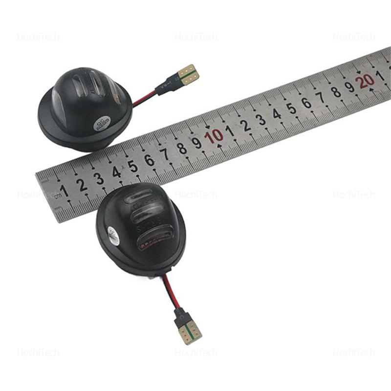2PCS Durable White Red Canbus Rear License Plate Tag Lights LED for F150 F-150 F-250 F-350 F-450 F-550 Ranger Explorer